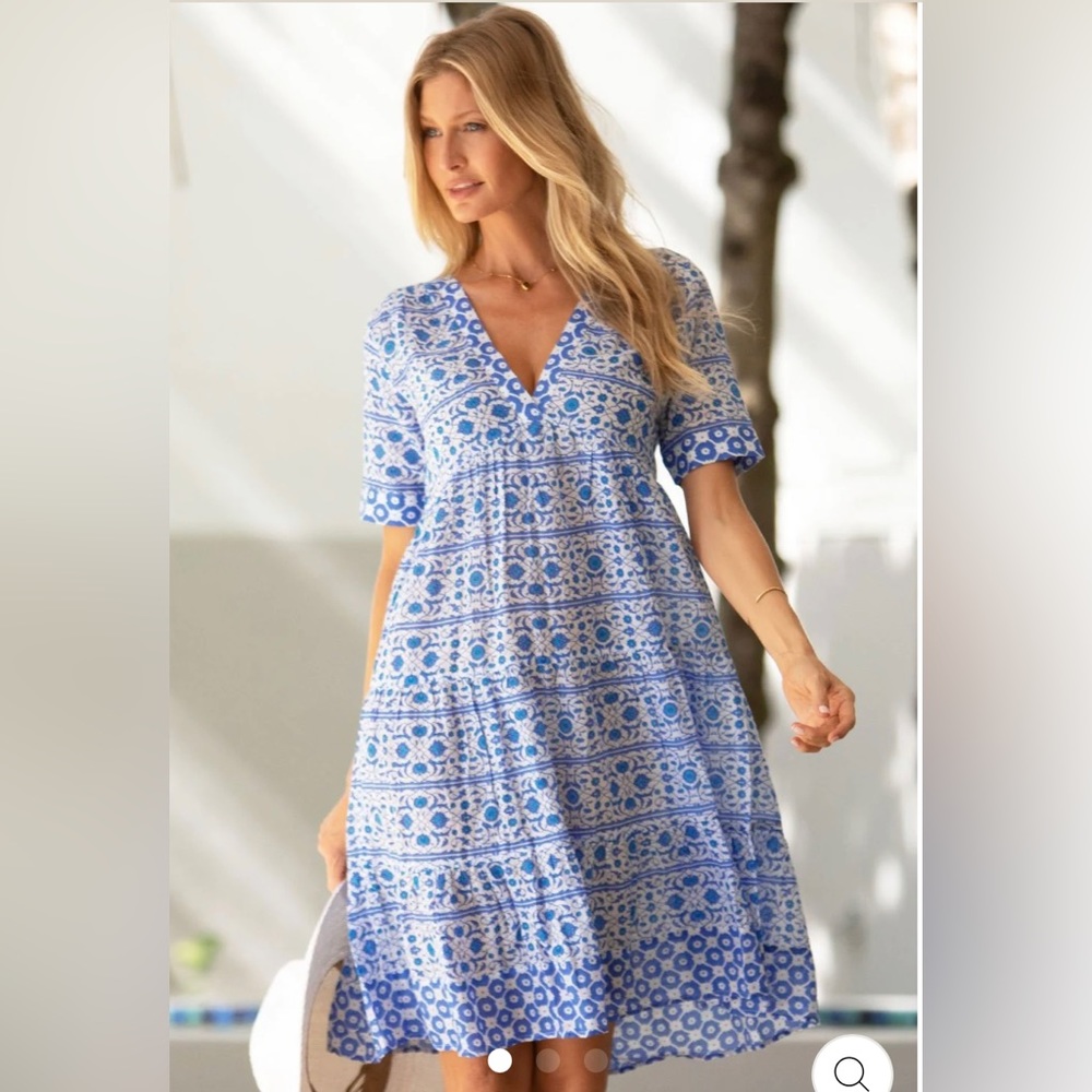 Aspiga Santorini Mini Dress; Size XS
